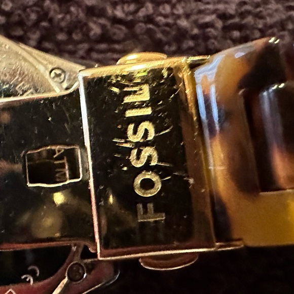 FOSSIL WATCH ⏱️🤎 Tortoise Shell Watch - Picture 5 of 11